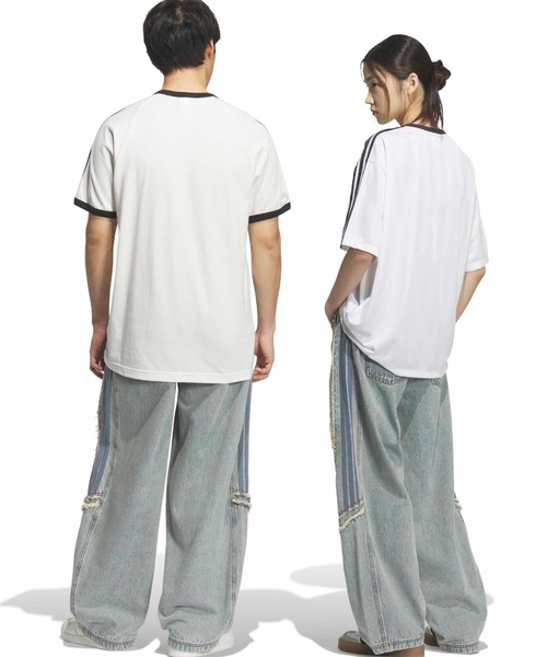 adidas(アディダス)の「adidas TG WIDE DENIM PANTS / アディダス チームガイスト ワイド D パンツ(デニムパンツ・メンズ・インディゴブルー・24inch/25inch/26inch/30inch/32inch/34inch/36inch)」の12枚目の写真