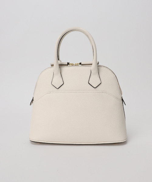 Spick & Span(スピックアンドスパン)の「《WEB限定/新色あり/追加5》mica della valle / ミカデラヴァッレ Katia(ボストンバッグ・レディース・ホワイト系その他/グレー・FREE)」の11枚目の写真