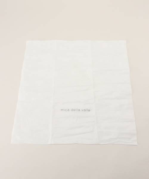 Spick & Span(スピックアンドスパン)の「《WEB限定/新色あり/追加5》mica della valle / ミカデラヴァッレ Katia(ボストンバッグ・レディース・ホワイト系その他/グレー・FREE)」の21枚目の写真