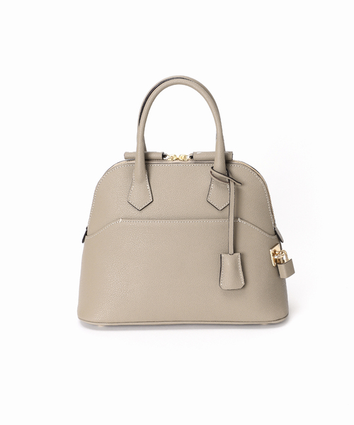 Spick & Span(スピックアンドスパン)の「《WEB限定/新色あり/追加5》mica della valle / ミカデラヴァッレ Katia(ボストンバッグ・レディース・ホワイト系その他/グレー・FREE)」の22枚目の写真