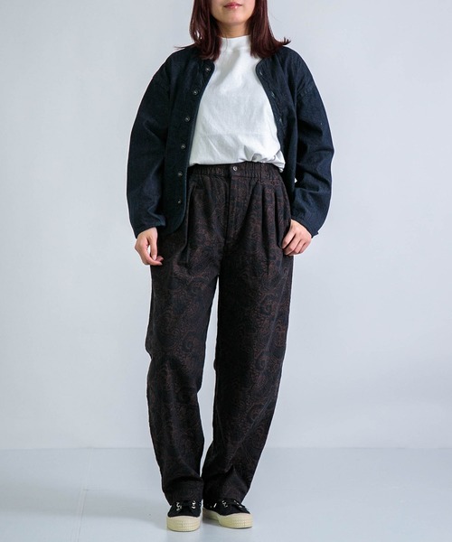 D.M.G.（ドミンゴ）の「[D.M.G / ディーエムジー] 10ozジェルドデニム シープショートジャケット（デニムジャケット・レディース・ワンウォッシュ・2/3）」の5枚目の写真