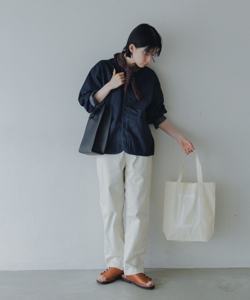 D.M.G.（ドミンゴ）の「[D.M.G / ディーエムジー] 10ozジェルドデニム シープショートジャケット（デニムジャケット・レディース・ワンウォッシュ・2/3）」の21枚目の写真