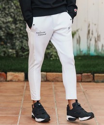 1minute 1second（ワンミニットワンセカンド）の「mp14362-cursive embroidery cardboard knit nylon pants イージーパンツ(1M26H050)（その他パンツ）」
