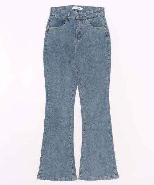 urge:(アージコロン )の「【URGE:】セミフレア デニム パンツ(デニムパンツ・レディース・ブラック/ライトブルー/ブルー・SMALL/MEDIUM/LARGE/X-LARGE)」の12枚目の写真