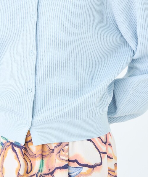 リンクスリブ Vネックカーディガン（ニット/セーター）｜BALLSEY