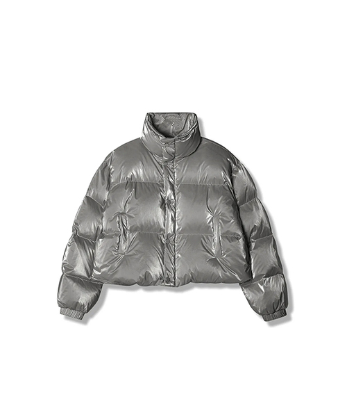 Siberia Duck Stella Crop Padding DARK BLACK（ダウンジャケット