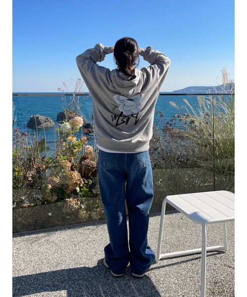 MONSTER REPUBLIC(モンスターリパブリック)の「MSRC シャロンホワイト フードパーカー グレー(パーカー・レディース・その他・LARGE/MEDIUM/SMALL/X-LARGE)」の4枚目の写真