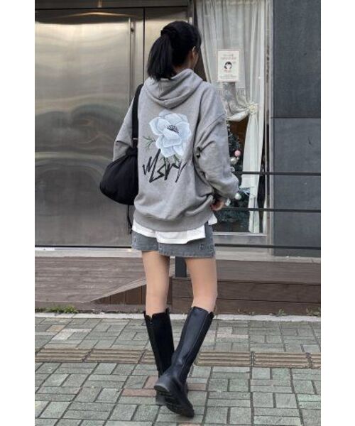 MONSTER REPUBLIC(モンスターリパブリック)の「MSRC シャロンホワイト フードパーカー グレー(パーカー・レディース・その他・LARGE/MEDIUM/SMALL/X-LARGE)」の9枚目の写真