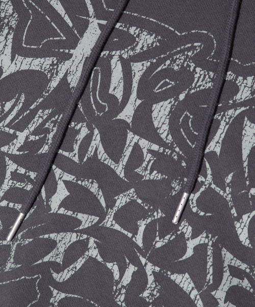 CRITIC(クリティック)の「CRACK LETTERING HOODIE CHARCOAL(パーカー・レディース・その他・X-LARGE/MEDIUM/LARGE)」の5枚目の写真