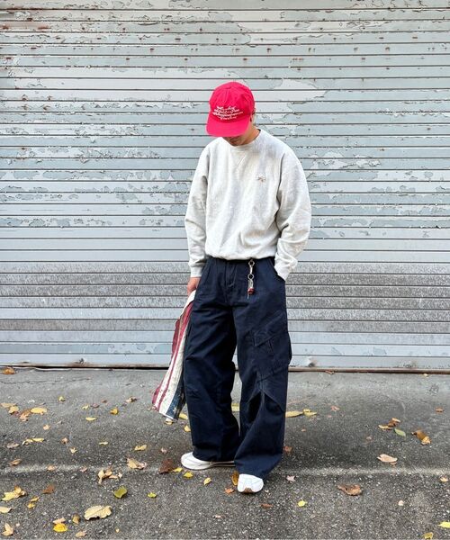 GOLDEN SNSHINE(ゴールデン サンシャイン)の「Washed cargo pants_Navy(その他パンツ・メンズ・その他・MEDIUM/LARGE/X-LARGE/SMALL)」の11枚目の写真