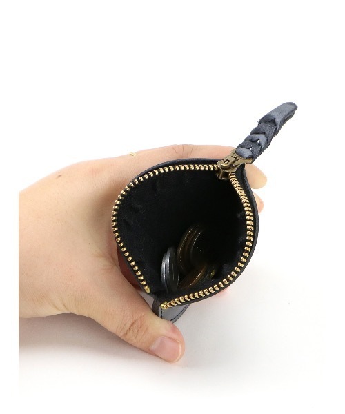 BrownBrown（ブラウンブラウン）の「【BrownBrown】ブラウンブラウン/ Coin case -Special Leather（コインケース・メンズ・ブラック/グリーン・FREE）」の5枚目の写真