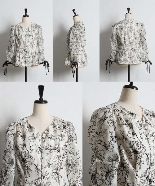 tocco closet（トッコ クローゼット）の「リボン付きフロッキー