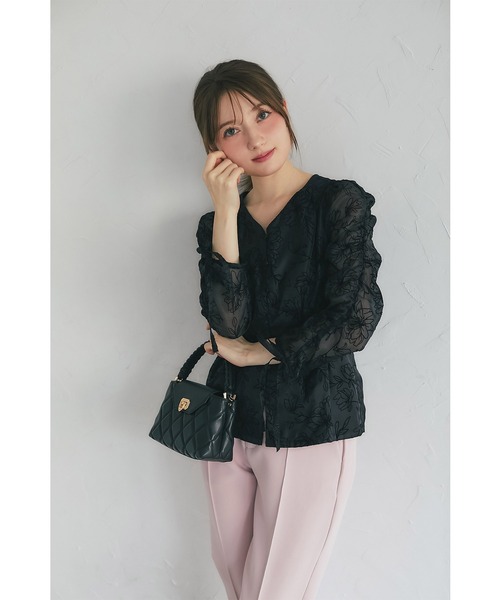 tocco closet（トッコ クローゼット）の「リボン付きフロッキー