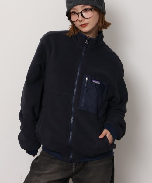 や*ん様 パタゴニア シェルド マイクロ デラックス ジャケット L ネイビー や*ん様 パタゴニア シェルド マイクロ デラックス ジャケット L