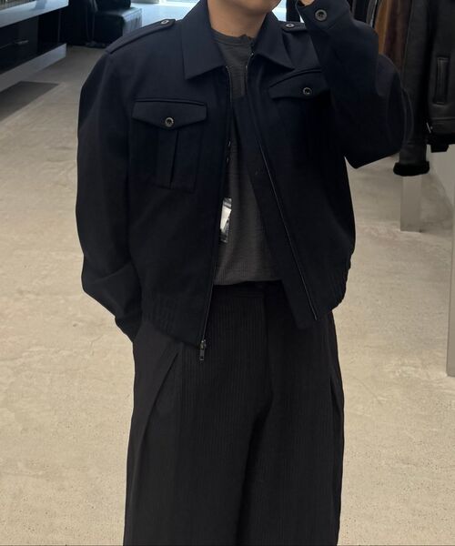 JUAN HOMME(ジュアンオム)の「ヘンリーネックハーフスリーブ(チャコール)(Tシャツ/カットソー・メンズ・その他・SMALL/MEDIUM/LARGE)」の14枚目の写真