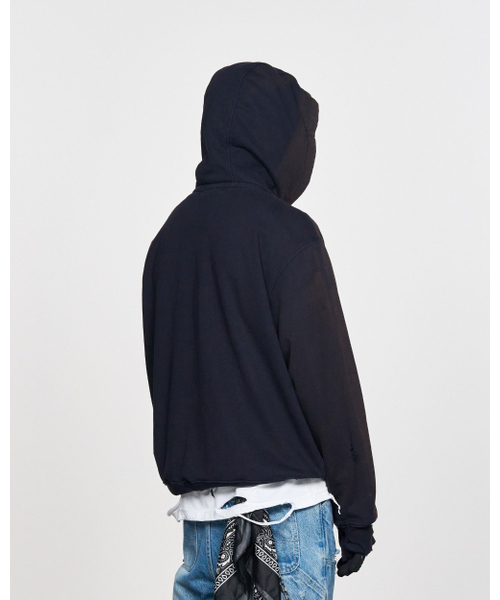 SCHISM INDUCING(スキズムインデューシング)の「BORO HOODIE NAVY(パーカー・レディース・その他・LARGE/MEDIUM)」の17枚目の写真