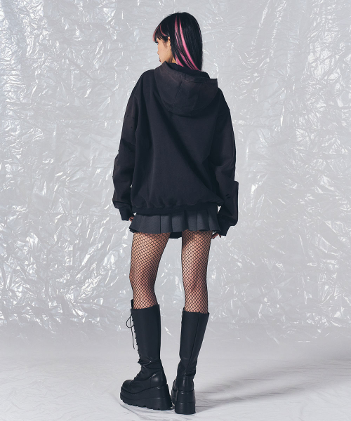 SCHISM INDUCING(スキズムインデューシング)の「BORO HOODIE NAVY(パーカー・レディース・その他・LARGE/MEDIUM)」の11枚目の写真