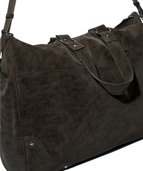 IDWS(アイドンワナセル)の「Mega Coil Boston Bag Brown(ボストンバッグ・レディース・その他・OS)」の14枚目の写真