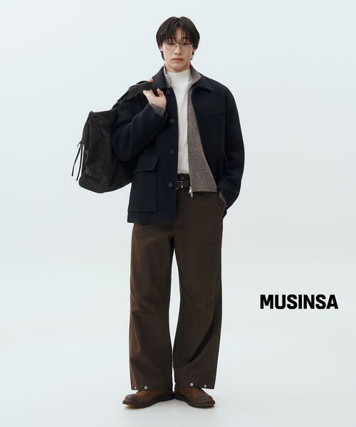 IDWS(アイドンワナセル)の「Mega Coil Boston Bag Brown(ボストンバッグ・レディース・その他・OS)」の10枚目の写真