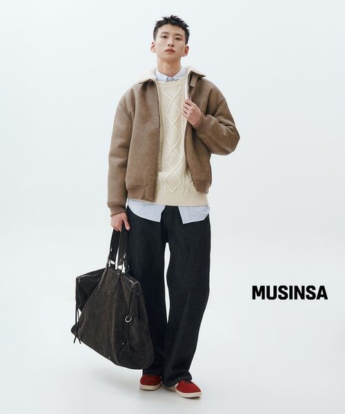 IDWS(アイドンワナセル)の「Mega Coil Boston Bag Brown(ボストンバッグ・レディース・その他・OS)」の12枚目の写真
