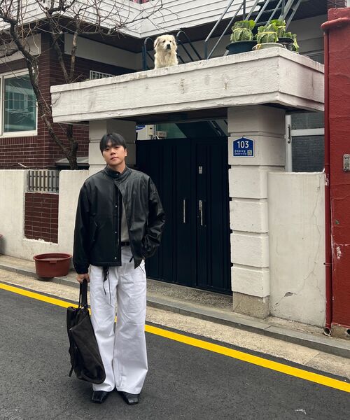 IDWS(アイドンワナセル)の「Mega Coil Boston Bag Brown(ボストンバッグ・レディース・その他・OS)」の4枚目の写真