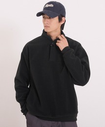 coca（coca）（コカ）の「両面フリースハーフZIPプルオーバー（スウェット）」