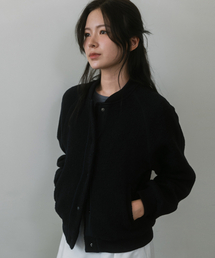 LAMINEZ（ラミネズ）の「カールウールブルゾン - ネイビー（ブルゾン）」