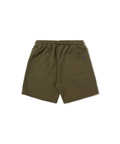 YALE（イェール）の「[ONEMILE WEAR] SMALL ARCH SWEAT SHORTS KHAKI（その他パンツ・レディース・その他・SMALL/MEDIUM/LARGE/X-LARGE）」の4枚目の写真
