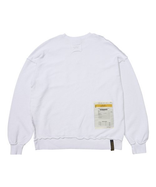 STIGMA(スティグマ)の「INSIDEOUT OVERSIZED BIO-WASHED CREWNECK V2 WHITE(スウェット・メンズ・その他・LARGE/MEDIUM/X-LARGE)」の2枚目の写真