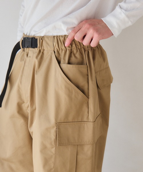 NewAnce（ニュアンス）の「【NewAnce】Over Cargo Pants /オーバーカーゴパンツ -オリジナルツイルシリーズ-（カーゴパンツ・メンズ・ベージュ/ブラック・L/M/S）」の8枚目の写真