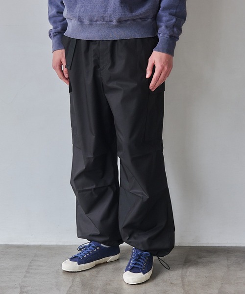 NewAnce（ニュアンス）の「【NewAnce】Over Cargo Pants /オーバーカーゴパンツ -オリジナルツイルシリーズ-（カーゴパンツ・メンズ・ベージュ/ブラック・L/M/S）」の12枚目の写真