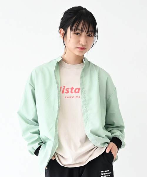 GENERATOR(ジェネレーター)の「GENERATOR/ジェネレーター ストライプシャツ(シャツ/ブラウス・レディース・グリーン/ネイビー・F)」の1枚目の写真