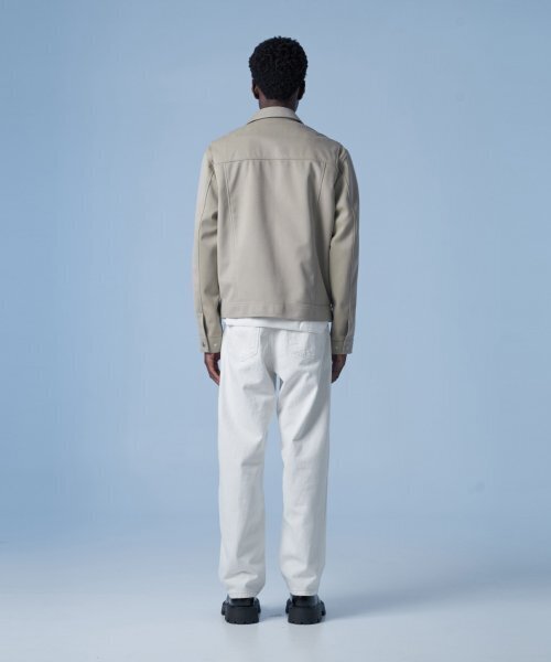 SPERONE(スペロネ)の「ソリッドスエードジッパージャケット(ベージュ)(デニムジャケット・メンズ・その他・LARGE/X-LARGE)」の4枚目の写真