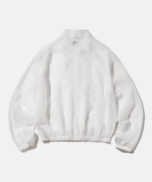 Diamond Layla（ダイアモンドレイラ）の「Shadow Organza Bomber Jacket J35 Cloud Veil（MA-1・レディース・その他・MEDIUM/LARGE）」の2枚目の写真