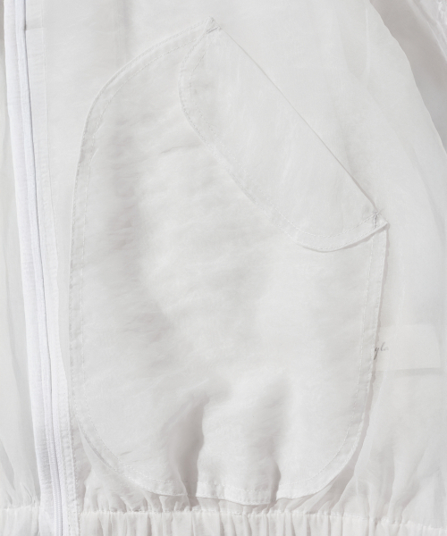 Diamond Layla（ダイアモンドレイラ）の「Shadow Organza Bomber Jacket J35 Cloud Veil（MA-1・レディース・その他・MEDIUM/LARGE）」の6枚目の写真