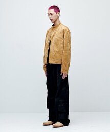 Rose Washing Pants-BLACK