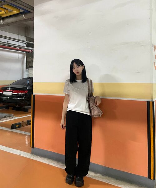 THAT'S IT（ザッツイット）の「カーブドワイドコットンデニムパンツ[ブラック]（デニムパンツ・レディース・ブラック・LARGE/X-LARGE/MEDIUM）」の11枚目の写真