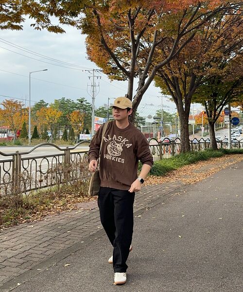 THAT'S IT（ザッツイット）の「カーブドワイドコットンデニムパンツ[ブラック]（デニムパンツ・レディース・ブラック・LARGE/X-LARGE/MEDIUM）」の19枚目の写真