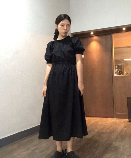 FIELDERS（フィールダーズ）の「STRING LONG DRESS BLACK（ワンピース・レディース・その他・FREE）」の7枚目の写真