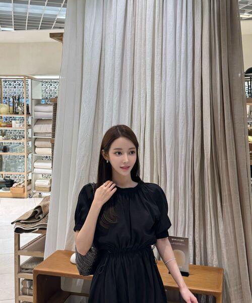 FIELDERS（フィールダーズ）の「STRING LONG DRESS BLACK（ワンピース・レディース・その他・FREE）」の10枚目の写真