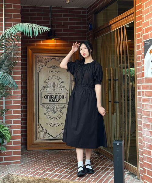 FIELDERS（フィールダーズ）の「STRING LONG DRESS BLACK（ワンピース・レディース・その他・FREE）」の11枚目の写真