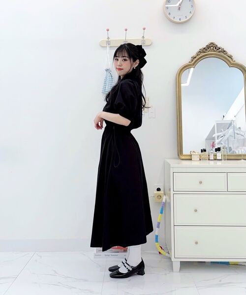 FIELDERS（フィールダーズ）の「STRING LONG DRESS BLACK（ワンピース・レディース・その他・FREE）」の12枚目の写真