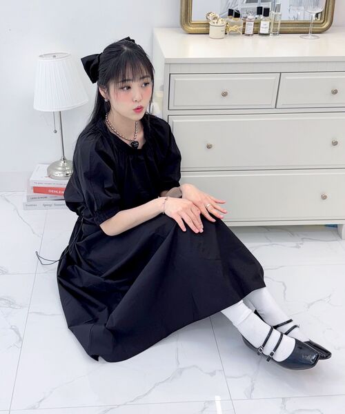 FIELDERS（フィールダーズ）の「STRING LONG DRESS BLACK（ワンピース・レディース・その他・FREE）」の15枚目の写真
