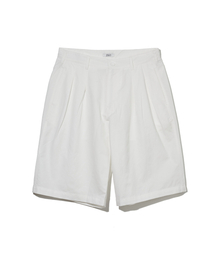 ZNO（ジーアンドオー）の「G&amp;O Signature Two-Tuck Shorts White（その他パンツ）」