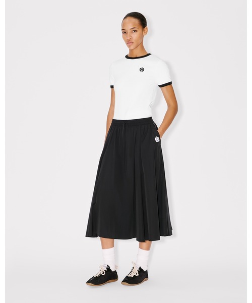 KENZO（ケンゾー）の「'Boke Flower 2.0' ミディ スカート（スカート・レディース・ブラック系その他・SMALL）」の2枚目の写真