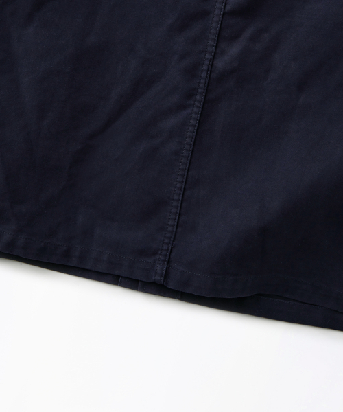 OUTSTANDING（アウトスタンディング）の「[MUT lab] MOLESKIN FRENCH WORK JACKET_D.NAVY（ミリタリージャケット・メンズ・その他・MEDIUM/LARGE/X-LARGE/SMALL）」の10枚目の写真