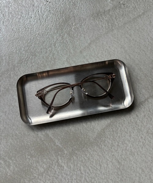 SANSeLF(サンセルフ)の「【SANSeLF】 ボストンクリアフレームアイウェア saa25a238(メガネ・レディース・ブラウン・FREE)」の3枚目の写真