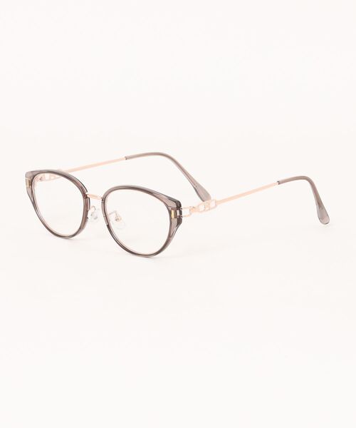 SANSeLF(サンセルフ)の「【SANSeLF】 ボストンクリアフレームアイウェア saa25a238(メガネ・レディース・ブラウン・FREE)」の7枚目の写真
