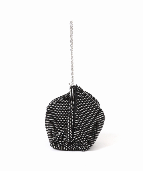 Noble（ノーブル）の「2WAYラインストーンバッグ（ハンドバッグ・レディース・ブラック/シルバー・FREE）」の9枚目の写真