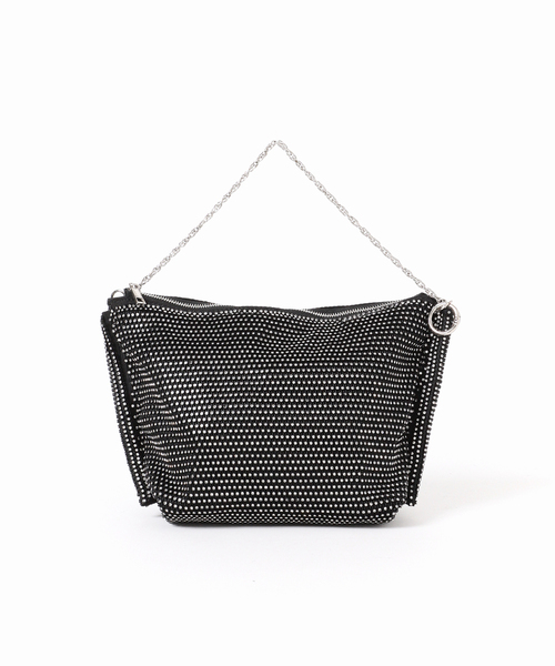 Noble（ノーブル）の「2WAYラインストーンバッグ（ハンドバッグ・レディース・ブラック/シルバー・FREE）」の15枚目の写真